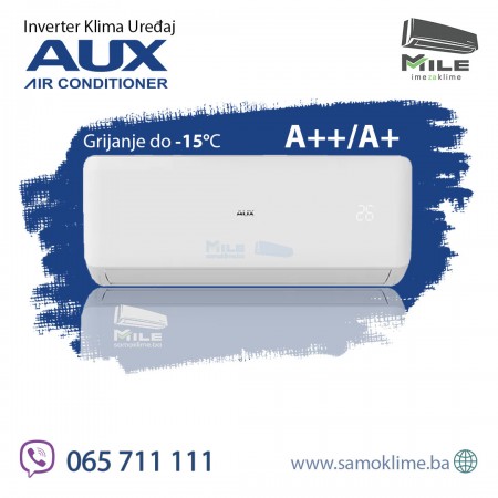 AUX ASW-H12C5E4/FAR3DI-C0 Freedom inverter klima 12 -15°C Velika