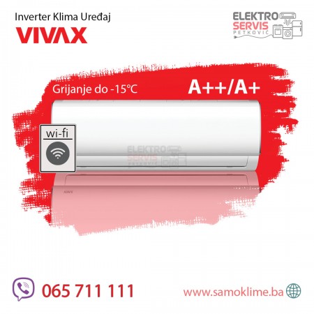 Inverter klima uredjaj Vivax ACP-09CH25AEQI -15C Velika