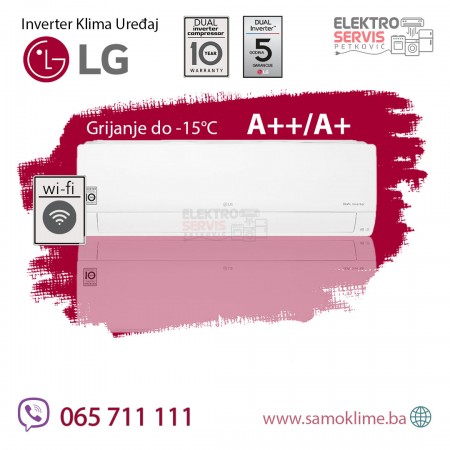 Klima inverter LG S24EC WIFI Velika