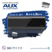 AUX ASW-H12C5A4/CBR3DI-D0 Polar Pro Black inverter klima 12 -25°C