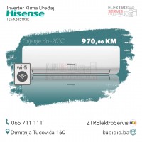 Inverter klima Hisense 12K-KB35YR3E