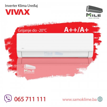 VIVAX ACP-18CH50AEGI PRO R32 Ai inverter klima uređaj 18 Velika