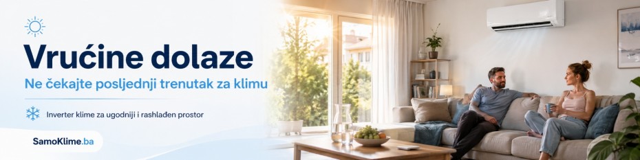 Vrućine dolaze – ne čekajte posljednji trenutak za klimu